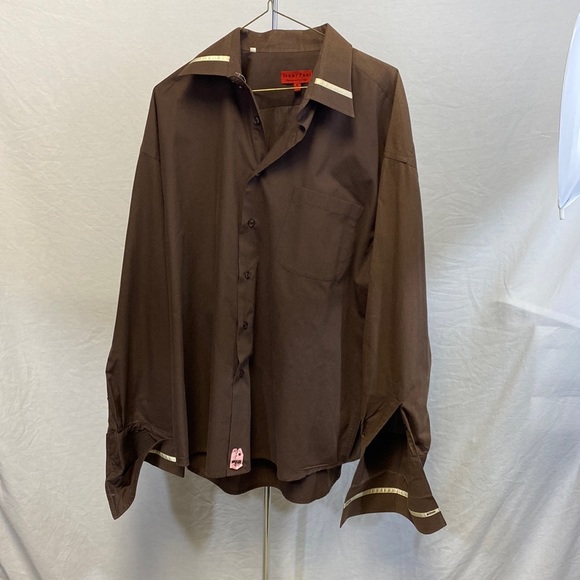 Jean/Paul DeSigned in Italy XL (12-12-1/2) Men’s French Cuff Shirt - Picture 1 of 5